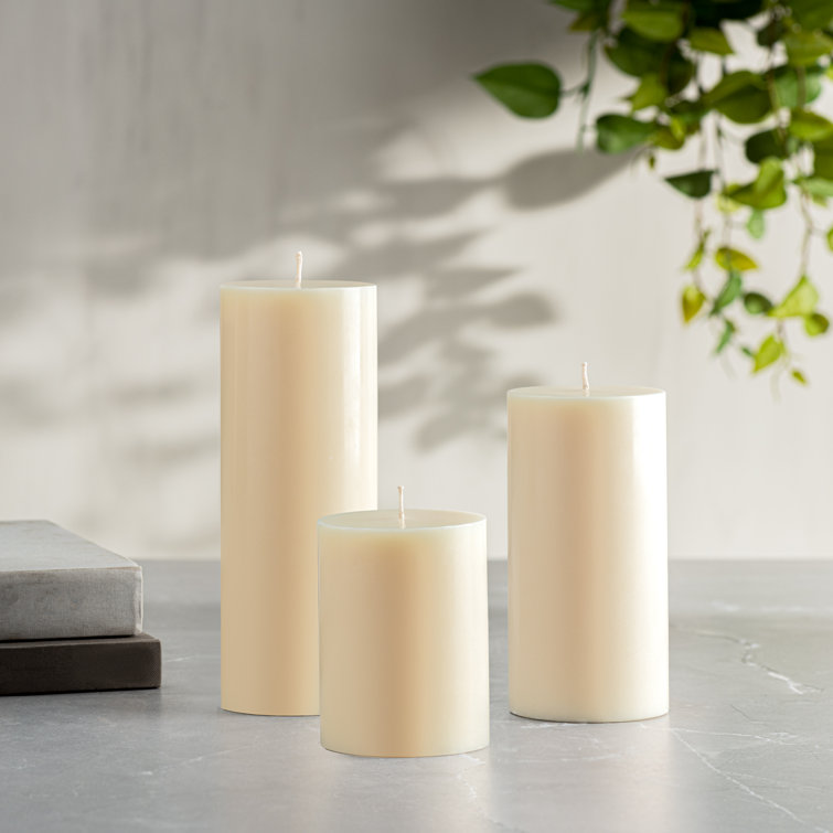 Torre & Tagus Designs LTD. Unscented Pillar Candle Wayfair Canada